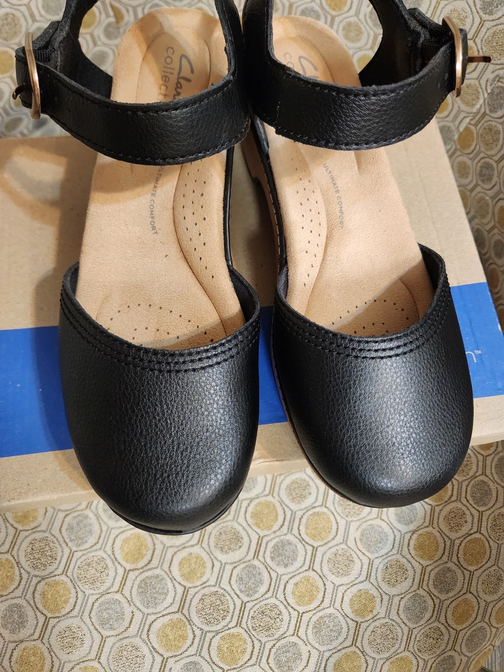 Clarks Paizlee Bay Slingback Heeled Clogs. Size-7 Medium - Picture 2 of 10